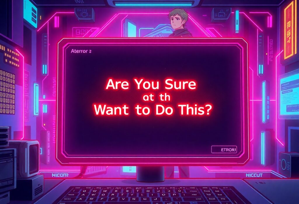 a computer screen with a screen and a keyboard