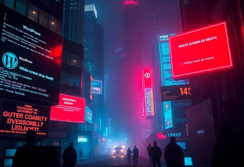 a group of people walking in a city street with neon signs