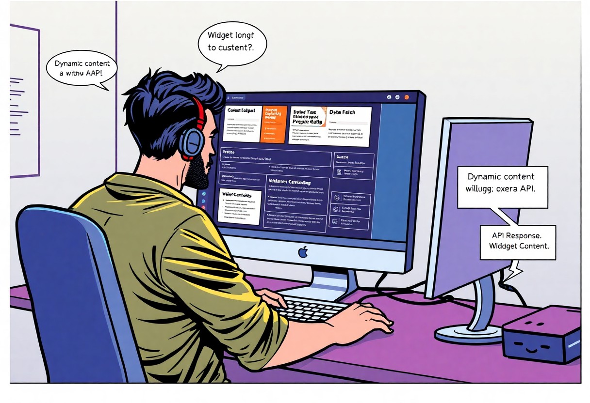 a man sitting at a computer