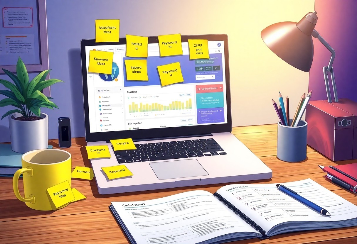 a laptop and a book on a desk