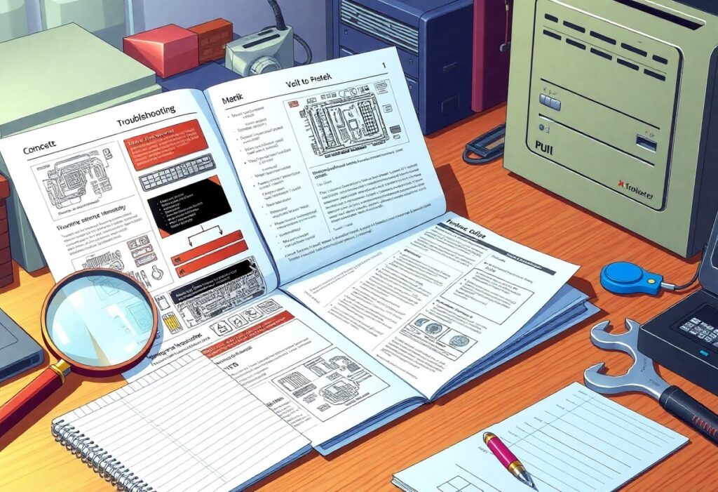 a book on a desk