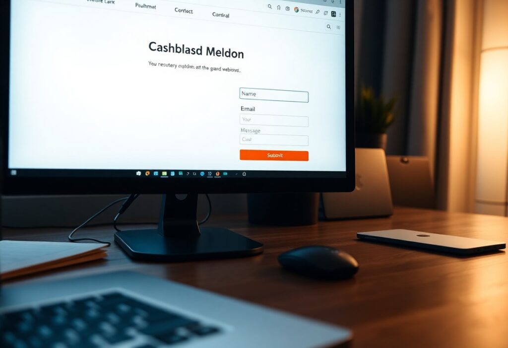 add a contact form to my site ybz