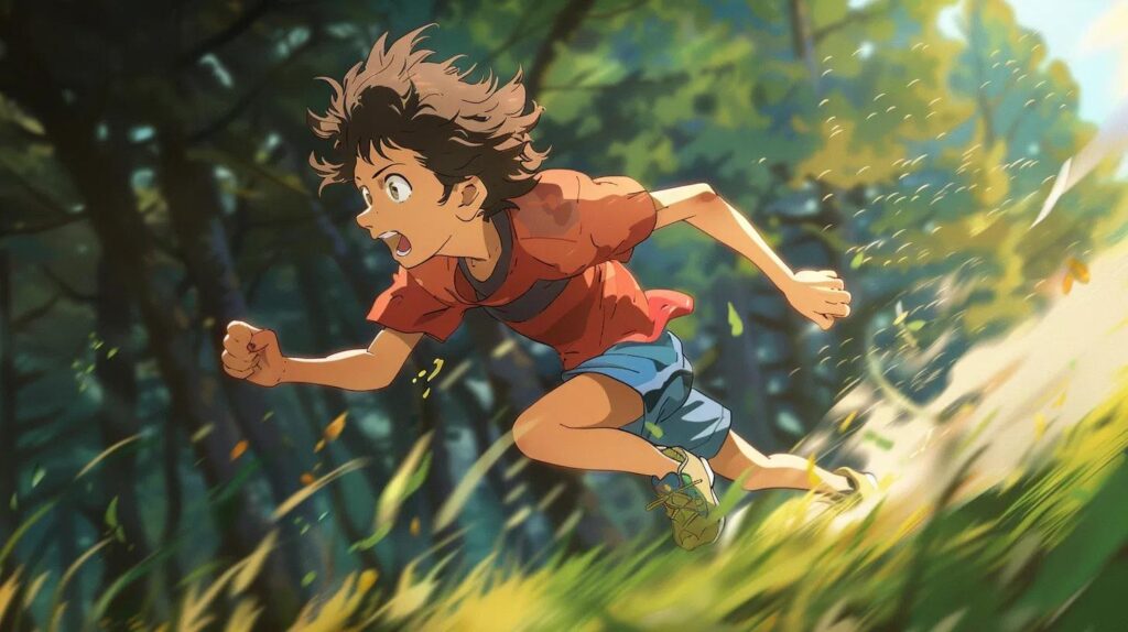 How do I speed my WordPress website? 2 an anime cartoon running