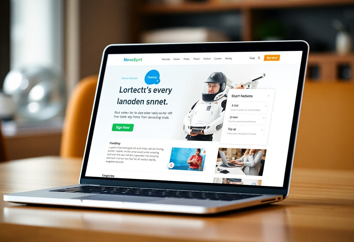 designing a high converting landing page uni