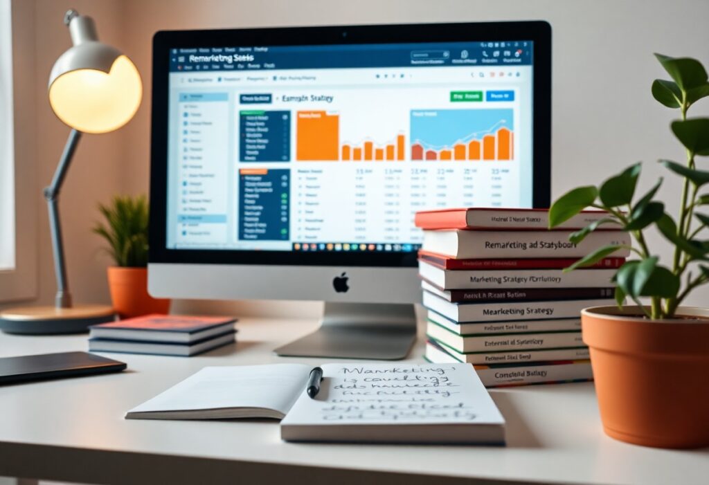 How do I set up remarketing ads?