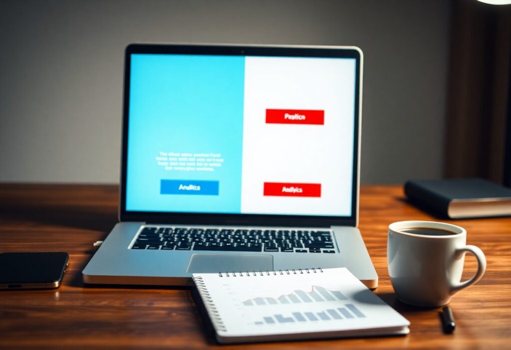 running a b tests on your website tra
