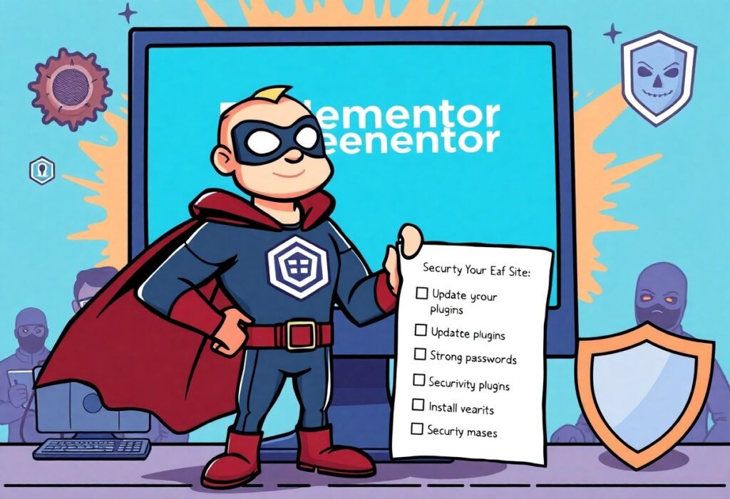 secure your elementor website from threats siq