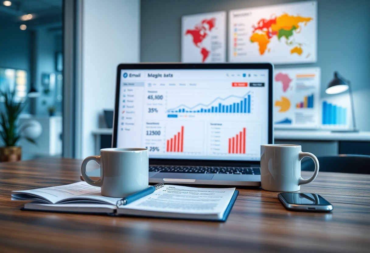 set up email marketing for my site gpr