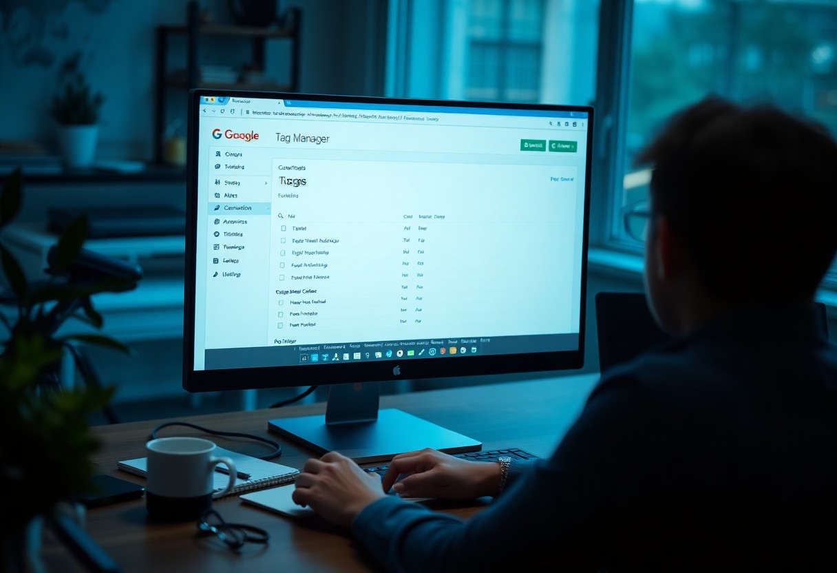 set up google tag manager jqi
